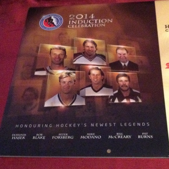 2015 Calendar of Hockey Hall of Fame 2014 Induction Ceremony - Picture 5 of 6